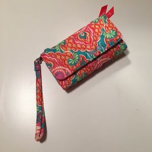 NEW Paisley in Paradise Smartphone Wristlet